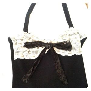 Boho Sweater Halter Top